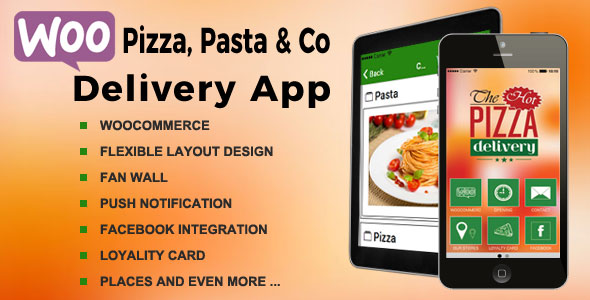 CodeCanyon Pizza Delivery iOS & Android App with WooCommerce 20773285 CodeCanyon Pizza Delivery iOS & Android App with WooCommerce 20773285