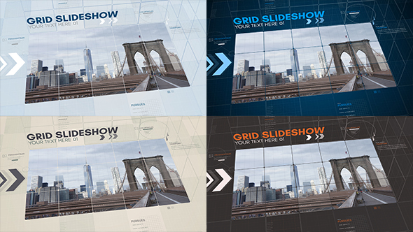 Grid Slideshow - VideoHive 20773566
