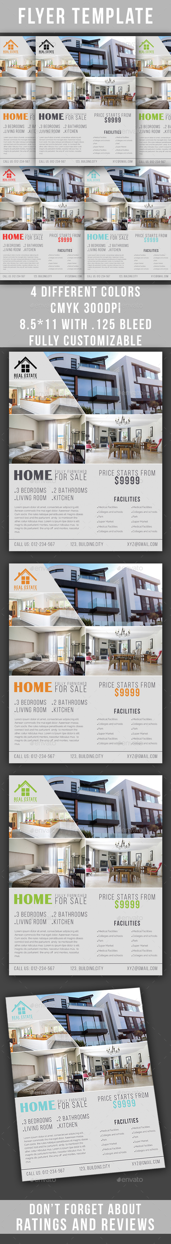 Real Estate Flyer Template - Commerce Flyers