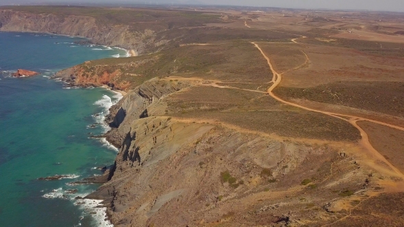Terrain on Cliffs of Coastline alt