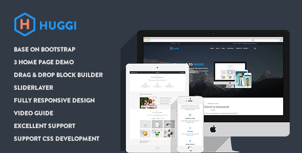Huggi - Responsive Business Drupal Theme - Business Corporate