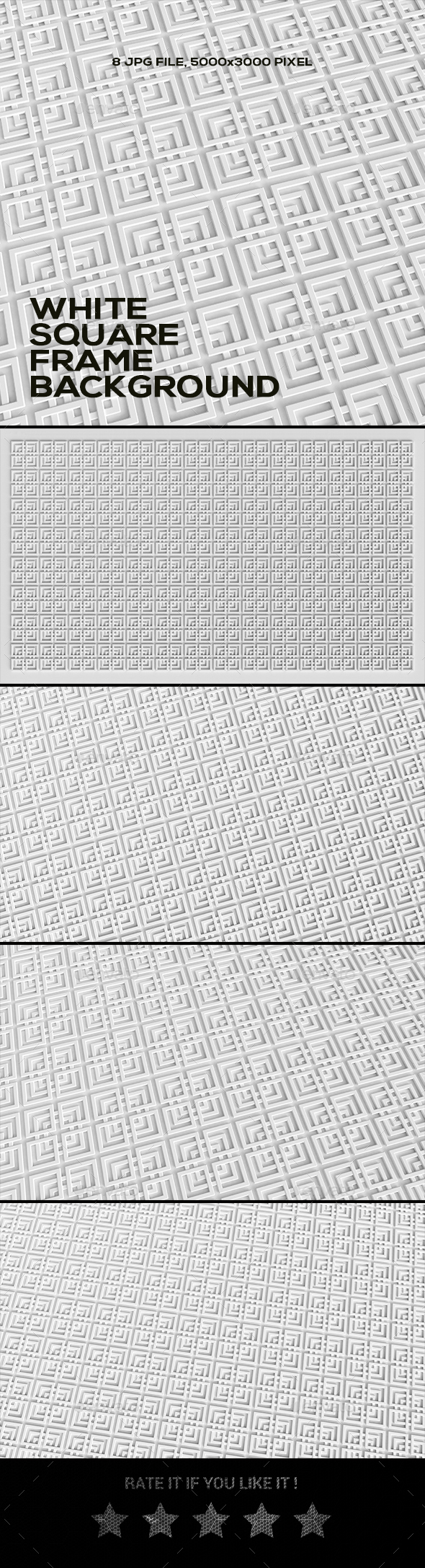 White Square Frame Background - Patterns Backgrounds