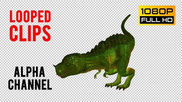 Tyrannosaurus Dinosaur Looped 2 alt