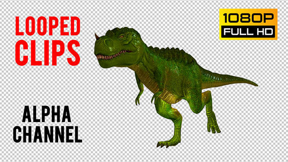 Tyrannosaurus Dinosaur Looped 3 alt