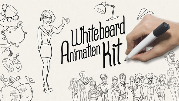 Whiteboard Animation Kit - VideoHive 20776234