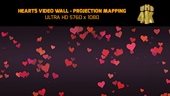 Heart Video Mapping 4K