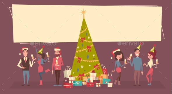 People Celebrate Christmas and New Year - Christmas Seasons/Holidays