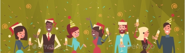 People Celebrate Christmas and New Year - Miscellaneous Seasons/Holidays