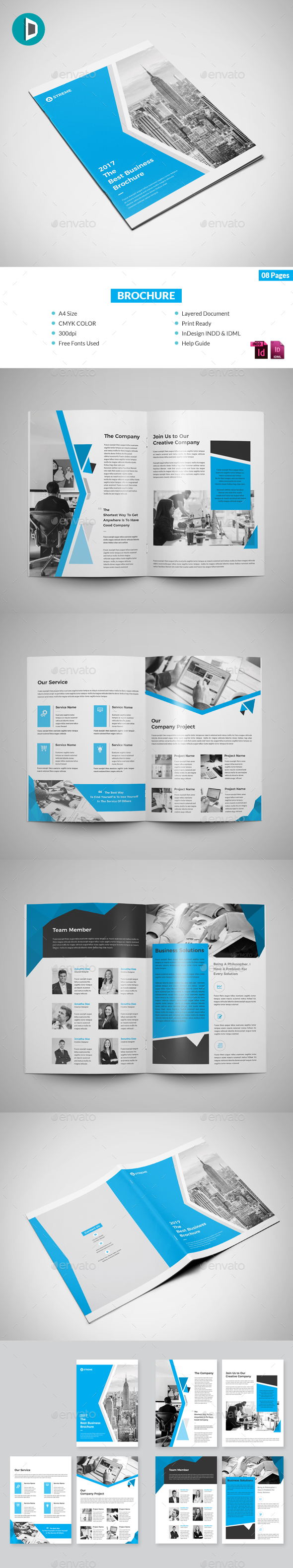 8 Page Brochure - Corporate Brochures