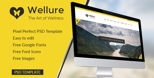 Wellure - The - ThemeForest 20632875