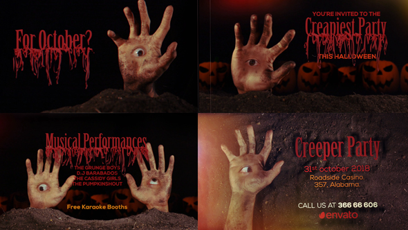 The Creepy Hands - VideoHive 20781122