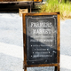 Chalk Black Board Show Selling Lists at Farmer Market - $5.00 Chalk Black Board Show Selling Lists at Farmer Market