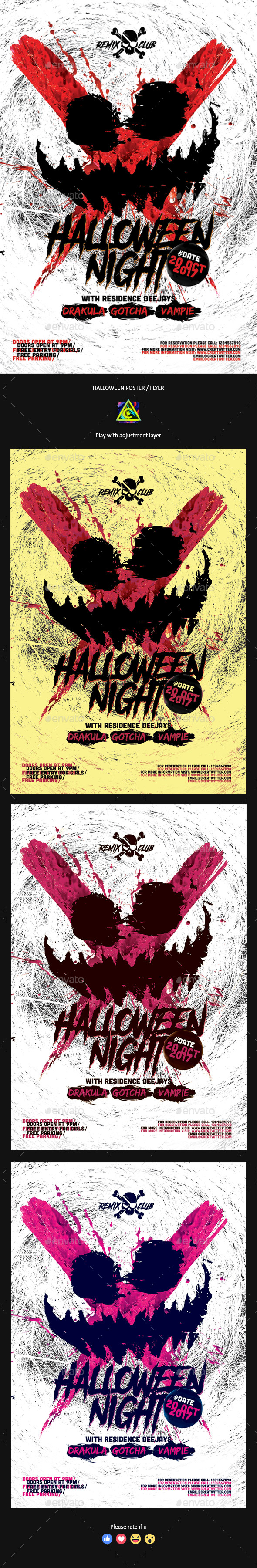 Halloween Poster / Flyer - Holidays Events