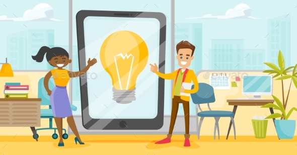 Multiracial Business People - Industries Business