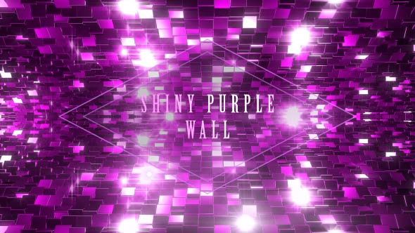 Shiny Purple Wall