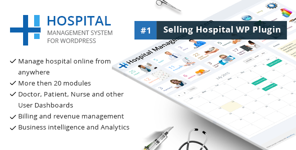 Hospital Management System for Wordpress - CodeCanyon Item for Sale