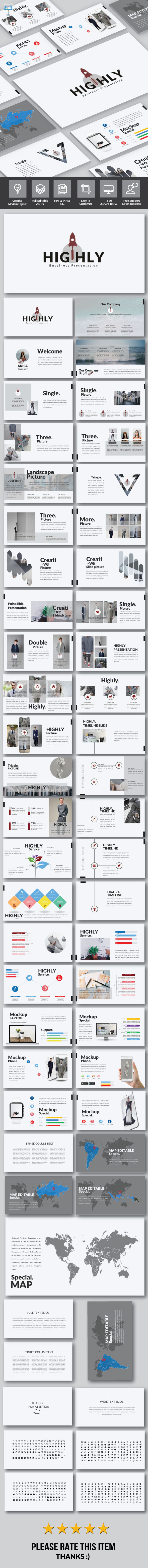 Highly - Keynote Powerpoint - Business Keynote Templates