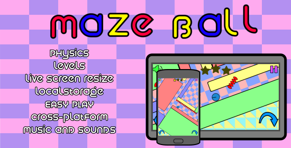 Maze Ball - CodeCanyon 20788620