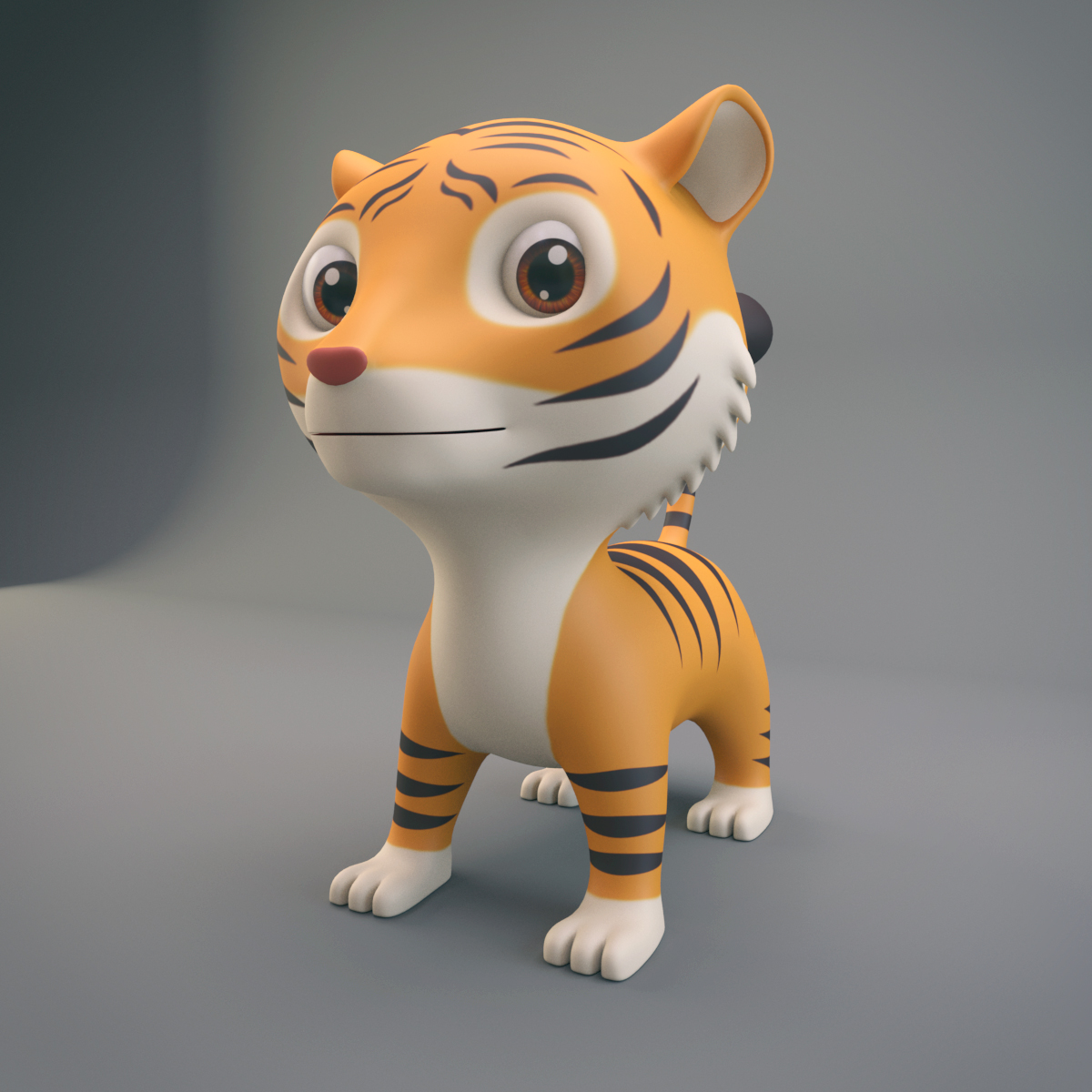 Tiger, 3D - Envato Elements