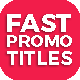 Fast Promo Titles - VideoHive Item for Sale
