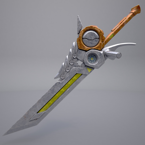 Fantasy sword_8 - 3Docean 20791293