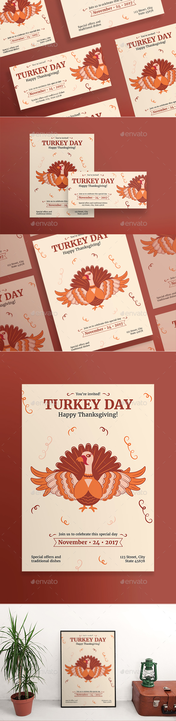 Turkey Day Flyers