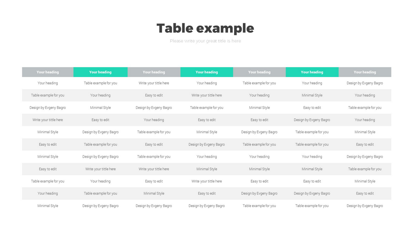 Creative Pitch Deck