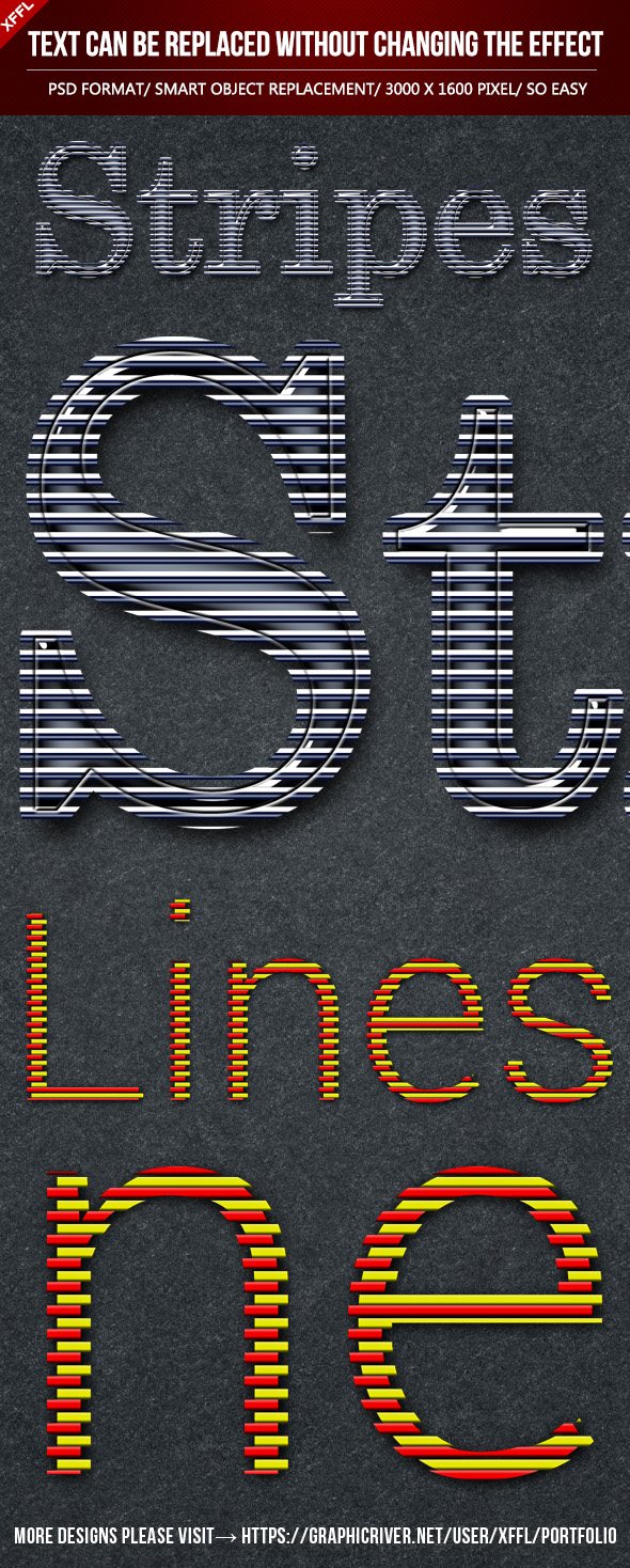 GraphicRiver Lines Text Effects 20794132