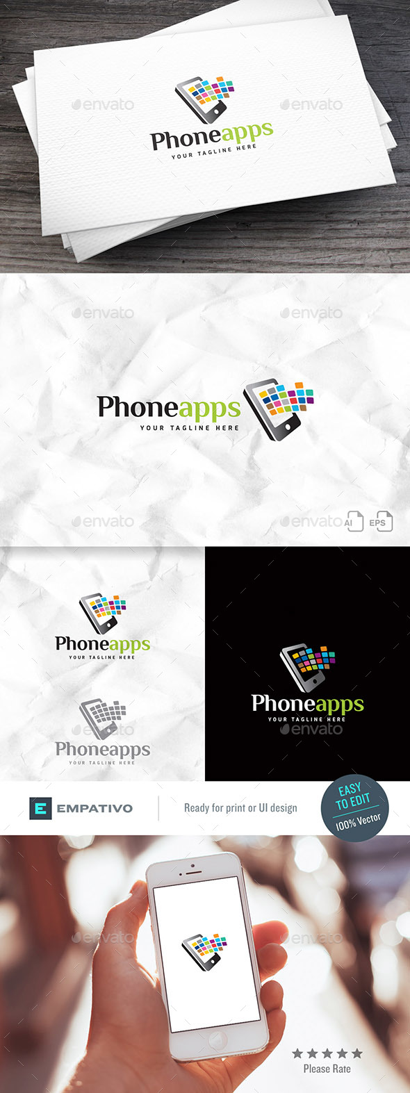 Phoneapps Logo Template - Objects Logo Templates