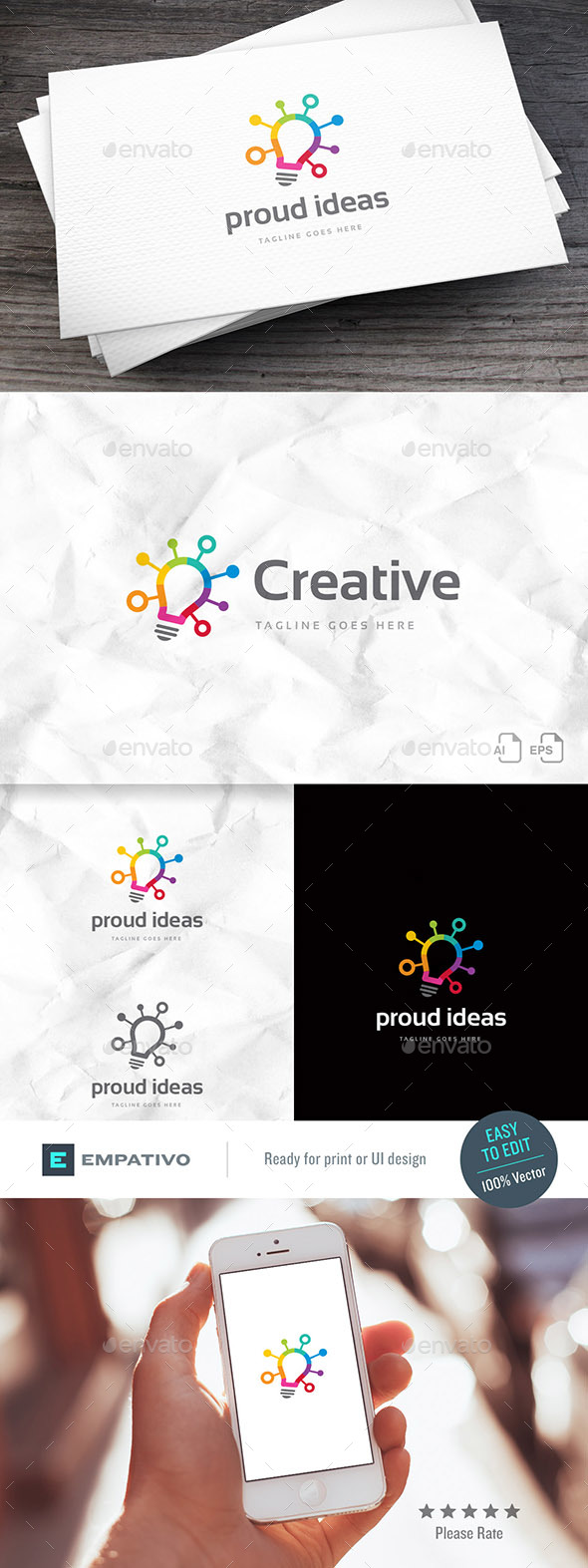 Proud Ideas Logo Template - Symbols Logo Templates
