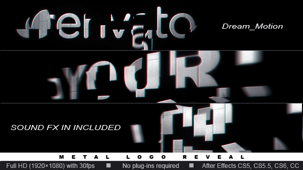 Metal Logo Reveal - VideoHive 20796082