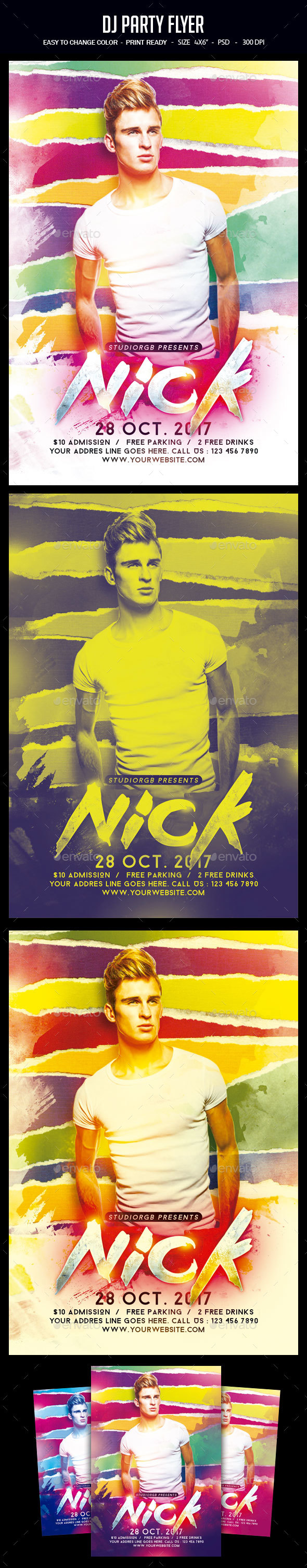 Dj Party Flyer - Clubs & Parties Events
