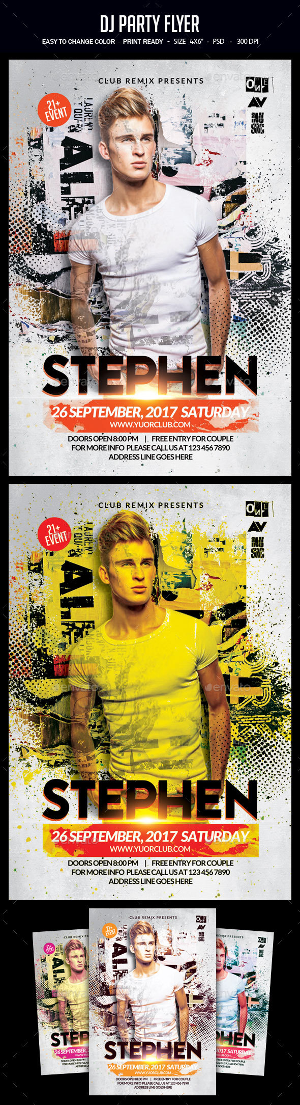Dj Party Flyer - Clubs & Parties Events