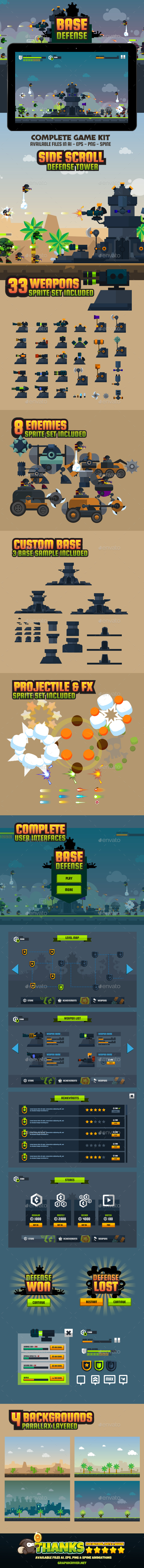 Base Defense - Game Kits Game Assets
