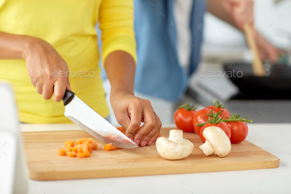 cooking hands