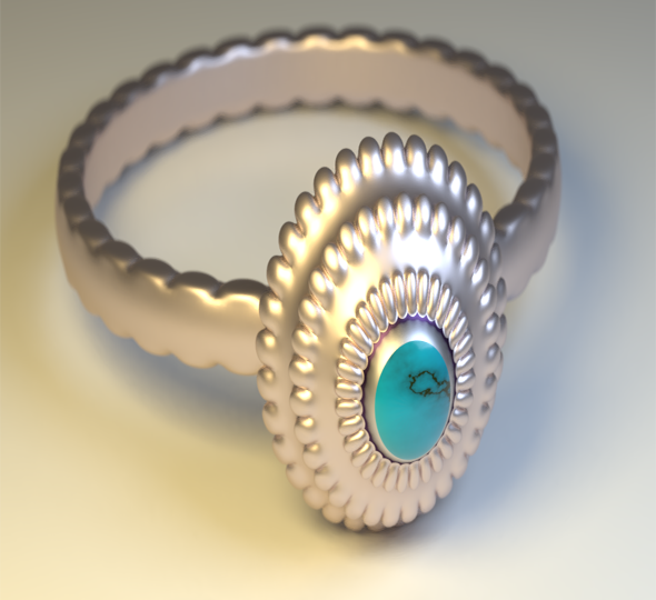 3DOcean Engagement Ring 20800647 3DOcean Engagement Ring 20800647