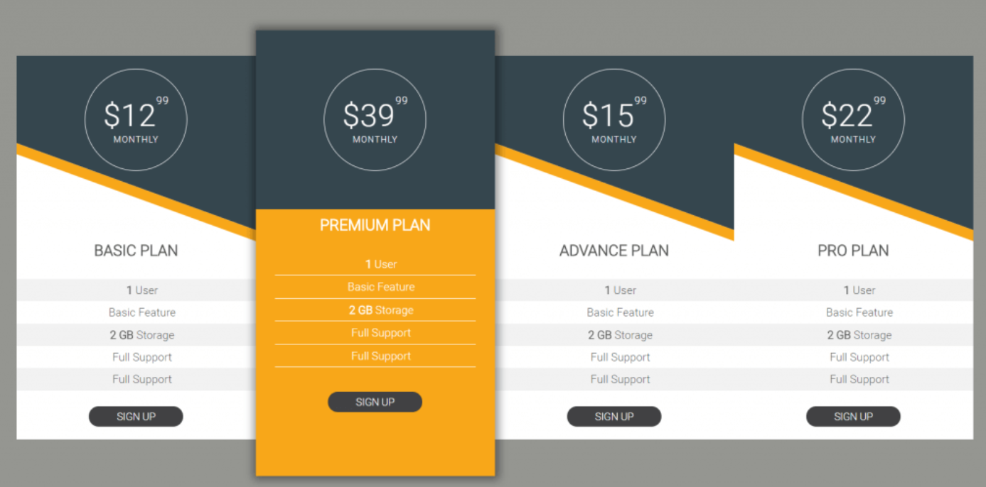 WP Pricing - WordPress Responsive Pricing Tables