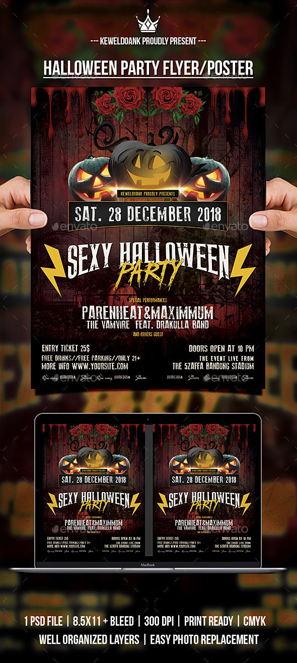 Halloween Party flyer / Poster