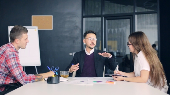 Working on Project in Company