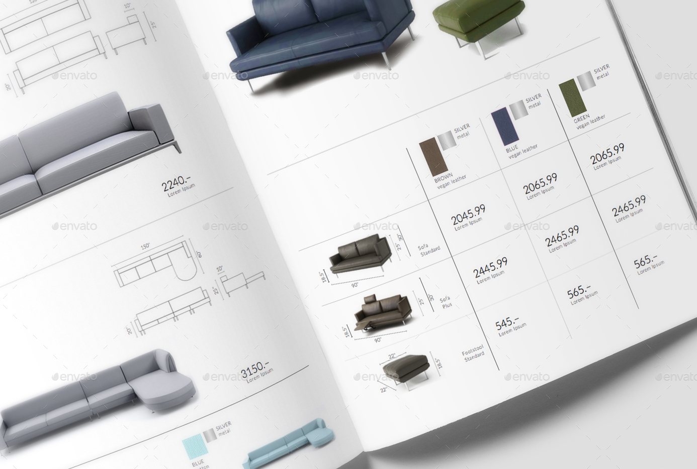 a4 product catalog template by bananion graphicriver product catalog template