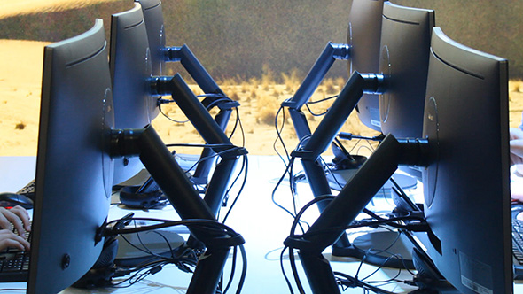 Monitors in the Work Space alt