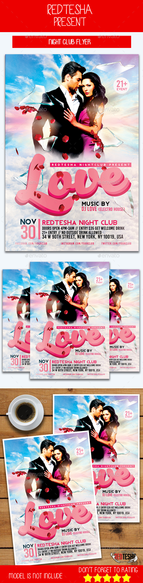 Night Club Flyer - Events Flyers