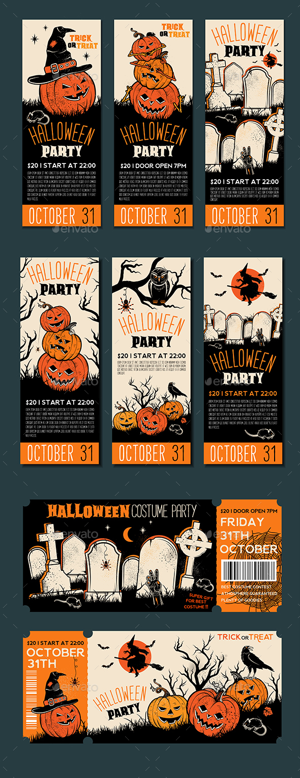 Halloween Banner Template