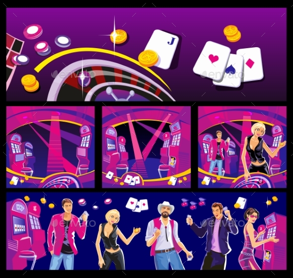 Interior of Casino - Miscellaneous Vectors