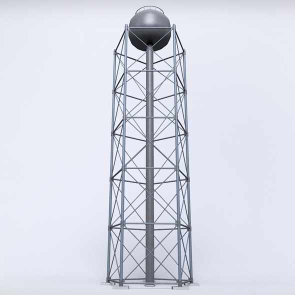 Scaffolding radio tower - 3Docean 20804011