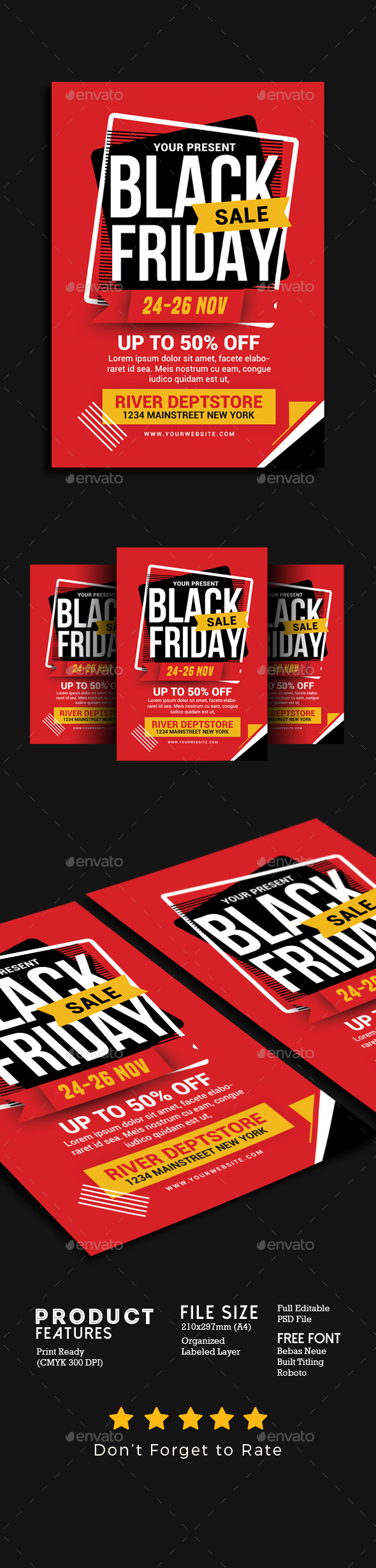 Black Friday Sale Flyer