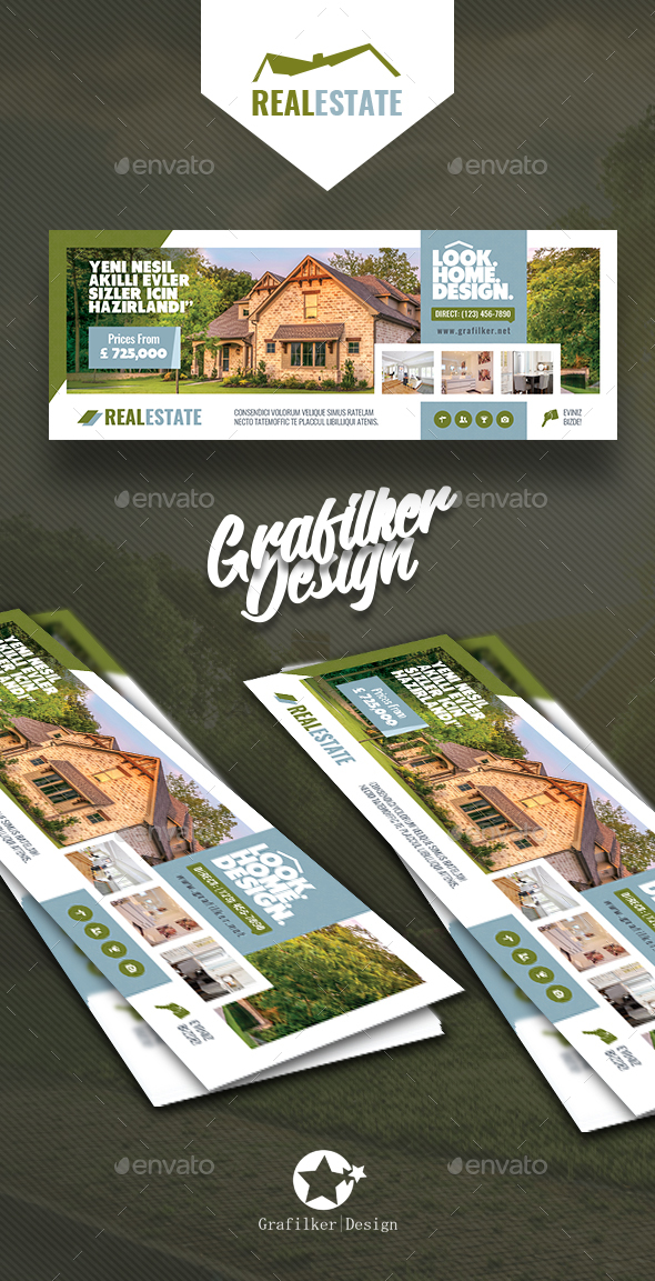GraphicRiver Real Estate Cover Templates 20805477 GraphicRiver Real Estate Cover Templates 20805477