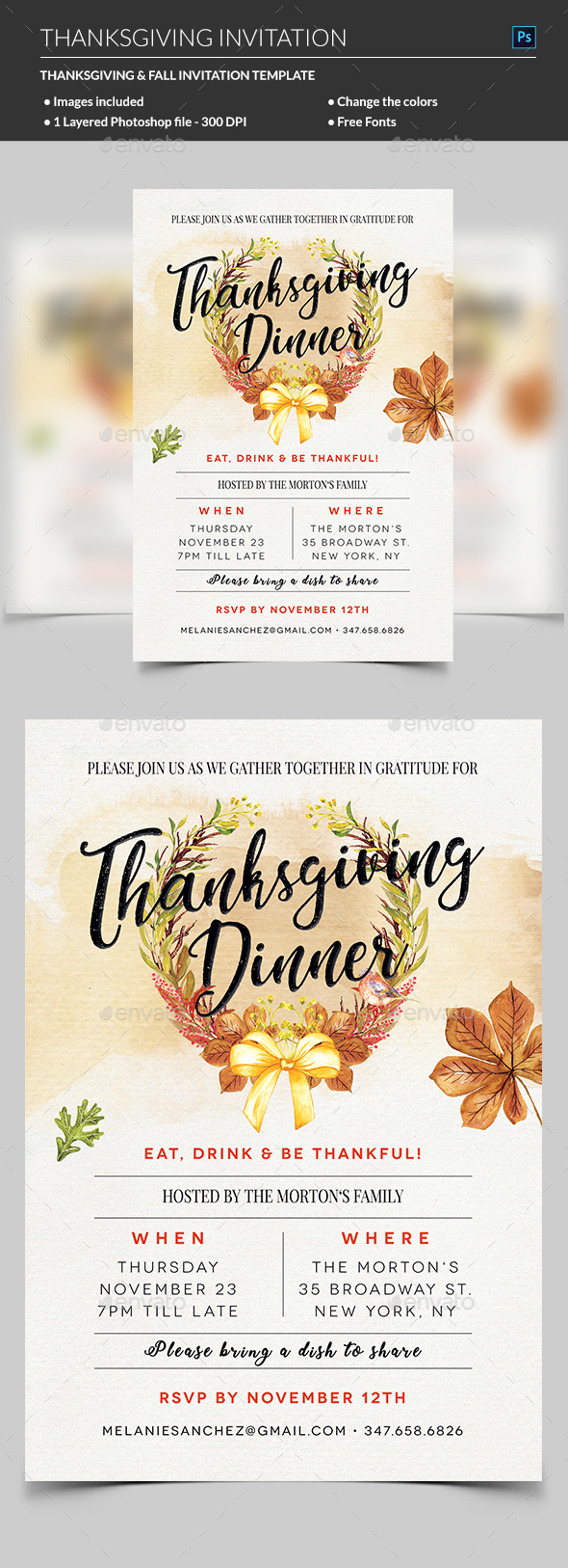 Thanksgiving Flyer