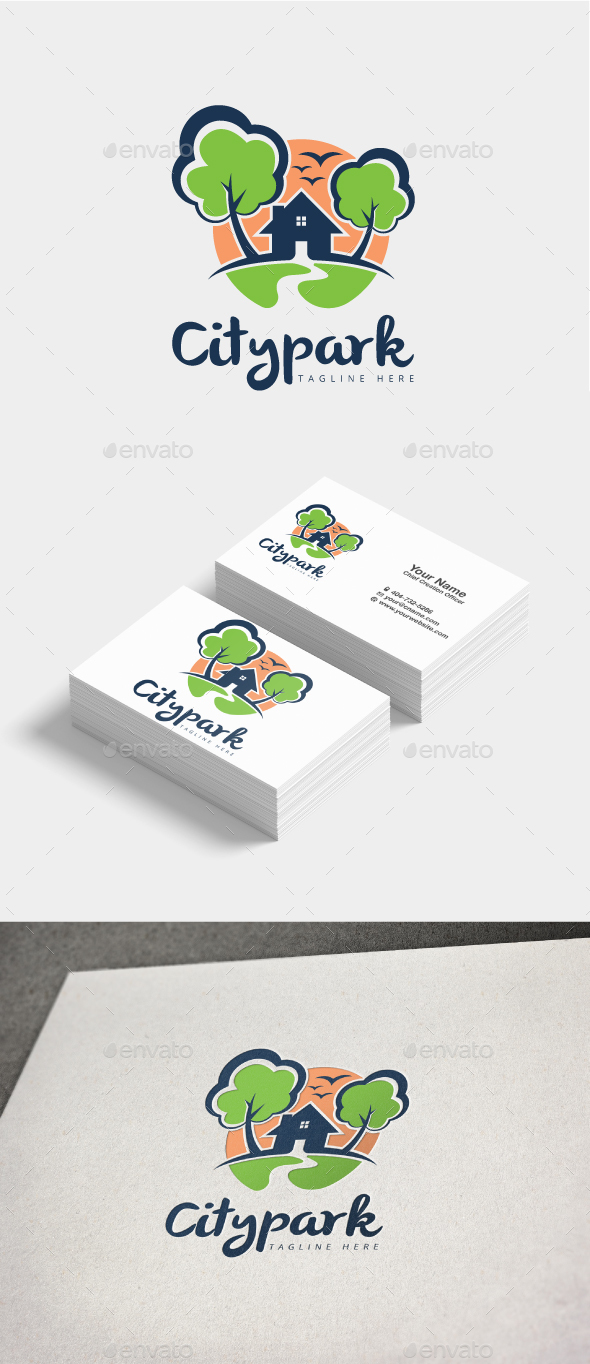 Citypar Logo - Nature Logo Templates