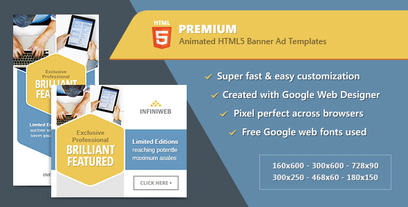 HTML5 Premium Banner - CodeCanyon 20808752